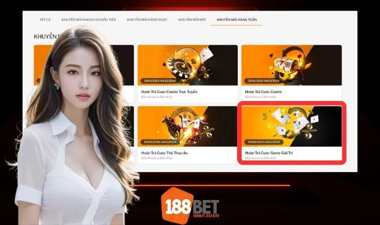 Hoàn Trả Cược Game Giải Trí 188bet có gì hot? Hoàn Trả Cược Game Giải Trí 188bet có gì hot?